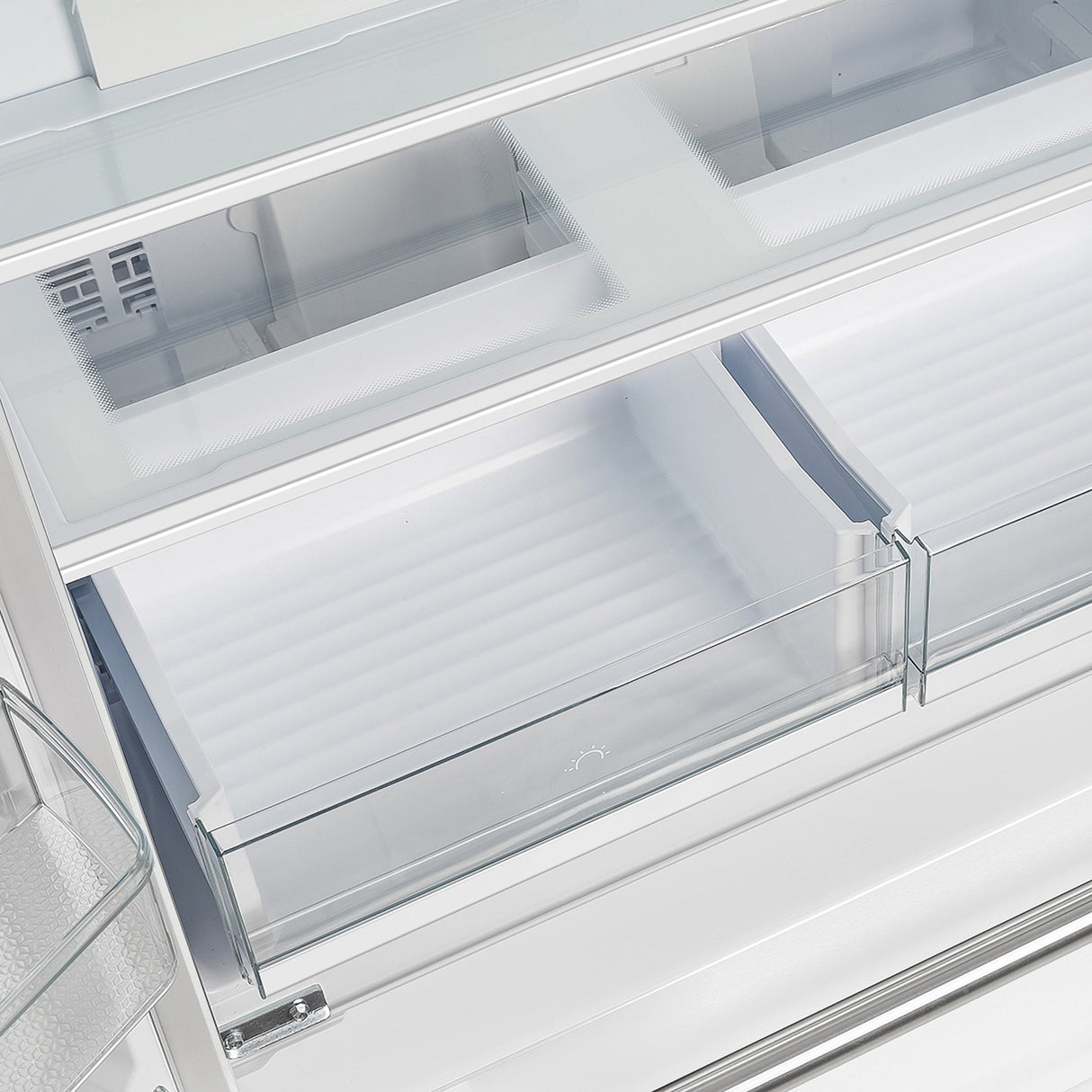 Forno Moena Espresso 36-Inch White French Door Refrigerator, 19.2 Cu. Ft., Frost-Free, Automatic Ice Maker, ENERGY STAR Certified