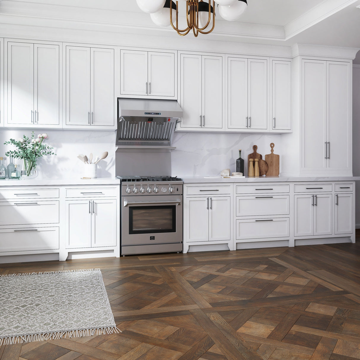 Forno Pozzo 24-Inch Built-In Tall Tub Top Control Dishwasher, Stainless Steel, 49 dBA, ENERGY STAR Certified