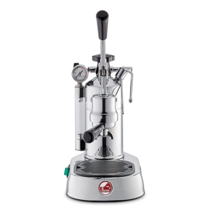 La Pavoni Professional Chrome Espresso Machine PC-16