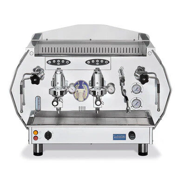 La Pavoni Diamate 2 Group Volumetric, Commercial Espresso Machine Gold