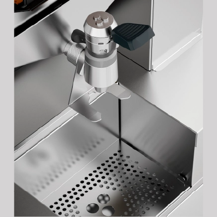 Zumex Speed S+ Plus All-in-One Slim Commercial Juicer w/ Integrated Podium in Black