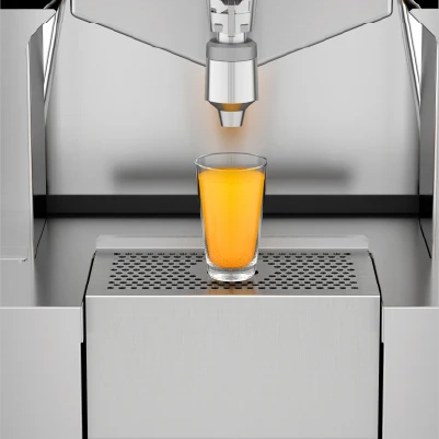 Zumex Speed S +Plus All-in-One Wide Juicer w/ Integrated Podium in Mirror
