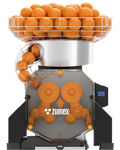 Zumex Speed Up All-in-One Wide Juicer w/ Integrated Podium in Mirror