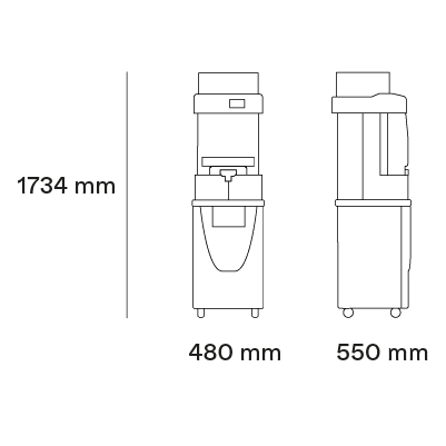 Zumex Versatile Star All-in-One Slim Commercial Juicer