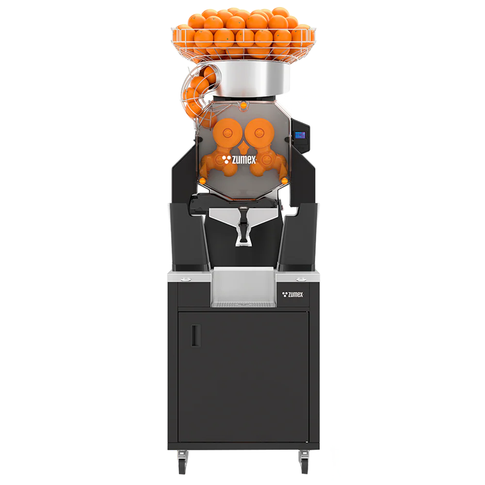Zumex Speed Up All-in-One Juicer w/ Integrated Podium Slim in Black