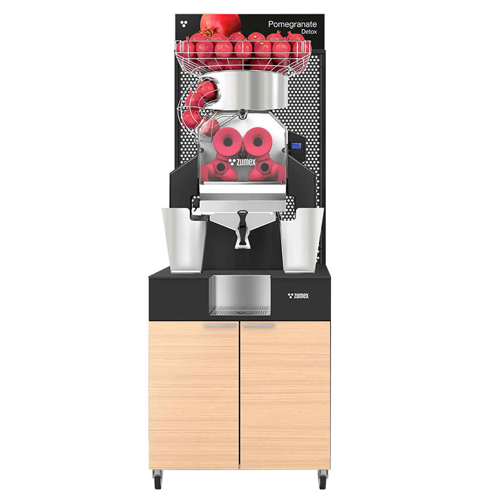 Zumex Speed Pomegranates Juice Corner Wide