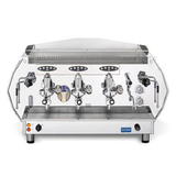 La Pavoni Diamate 3 Group Volumetric, Commercial Espresso Machine Gold