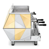La Pavoni Diamate 3 Group Volumetric, Commercial Espresso Machine Gold