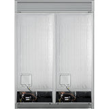 Forno Maderno 2-28-Inch Wide Convertible Refrigerator/Freezer in White, Decorative Trim, 27.2 cu.ft, 84-Inch High, ENERGY STAR Certified