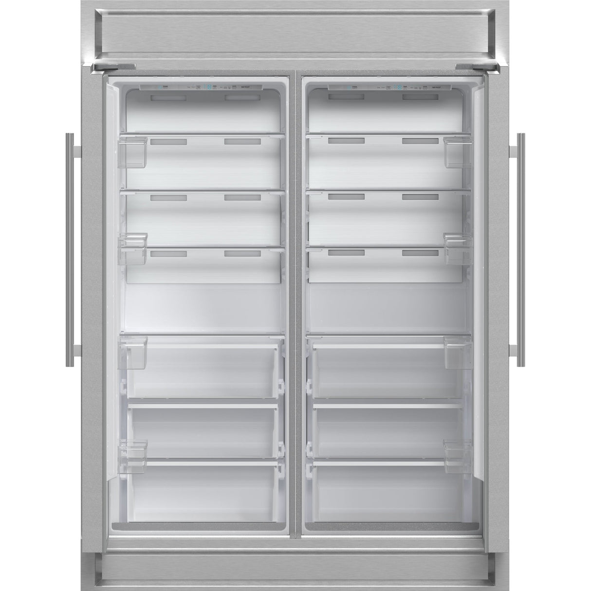 Forno Maderno 2-28-Inch Wide Convertible Refrigerator/Freezer, Decorative Trim, 27.2 cu.ft, 84-Inch High, ENERGY STAR Certified