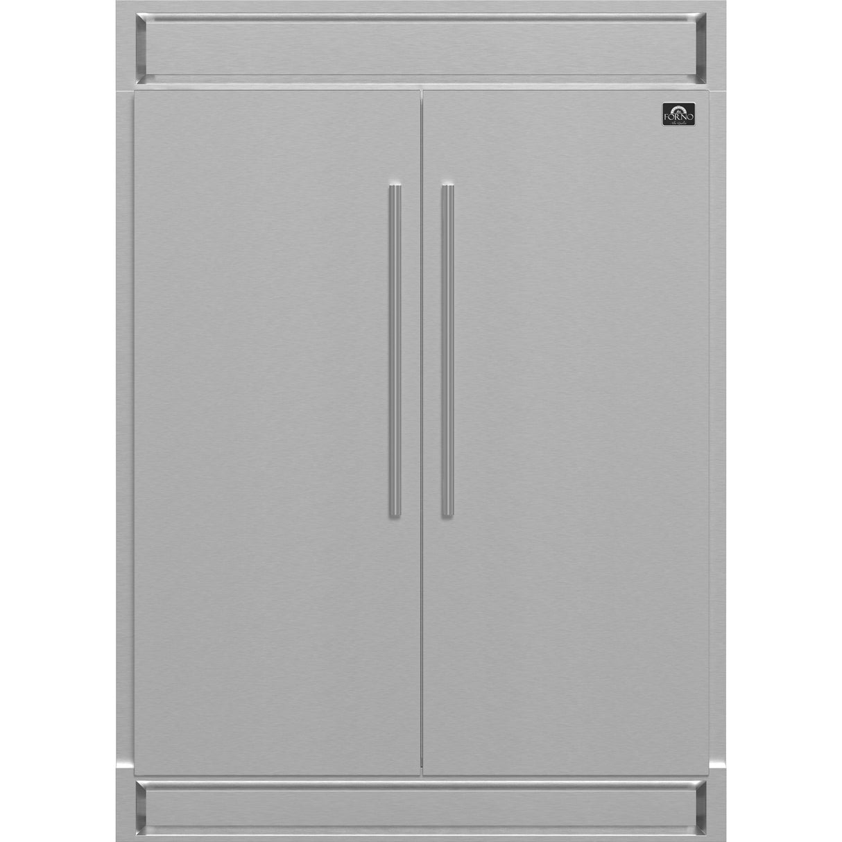 Forno Maderno 2-28-Inch Wide Convertible Refrigerator/Freezer, Decorative Trim, 27.2 cu.ft, 84-Inch High, ENERGY STAR Certified