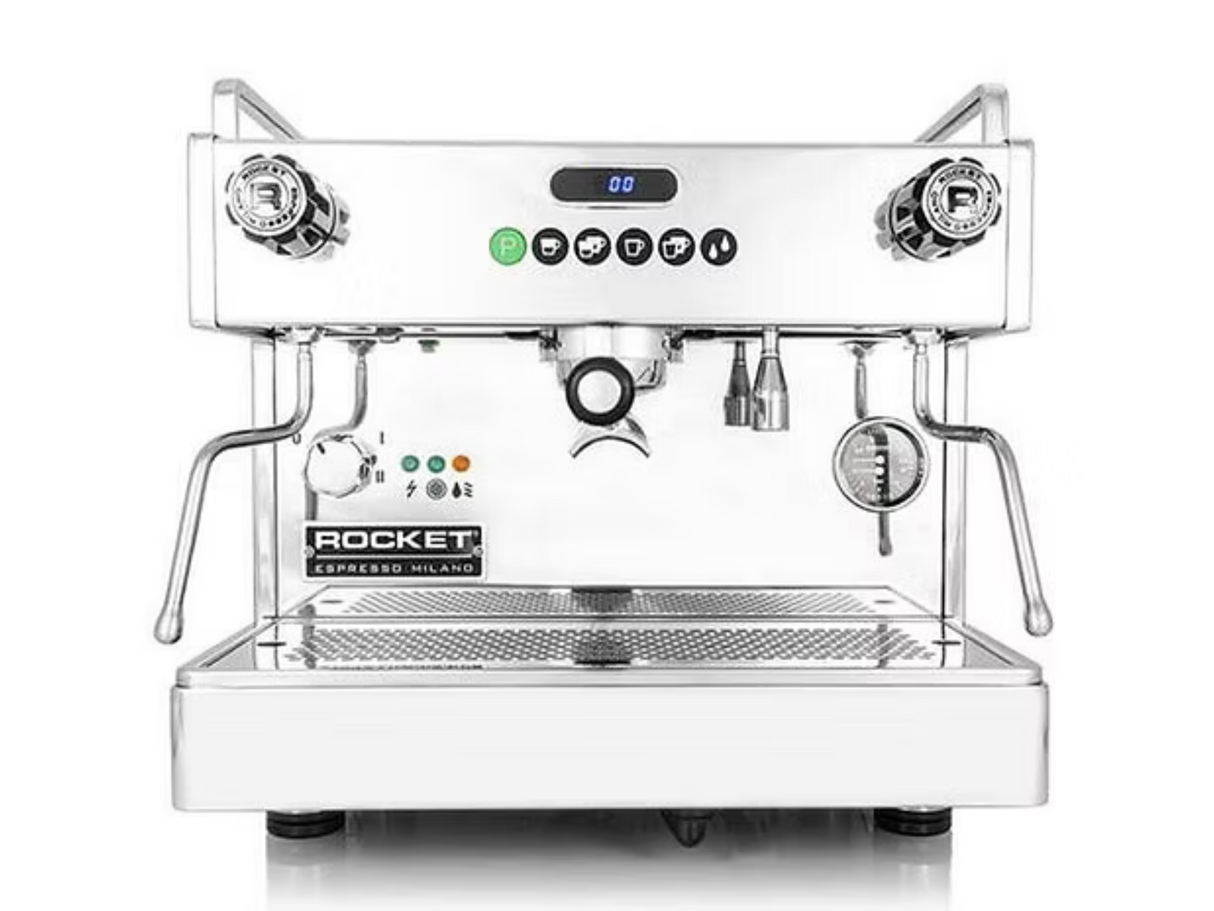 Rocket Boxer Timer 1 Group Espresso Machine