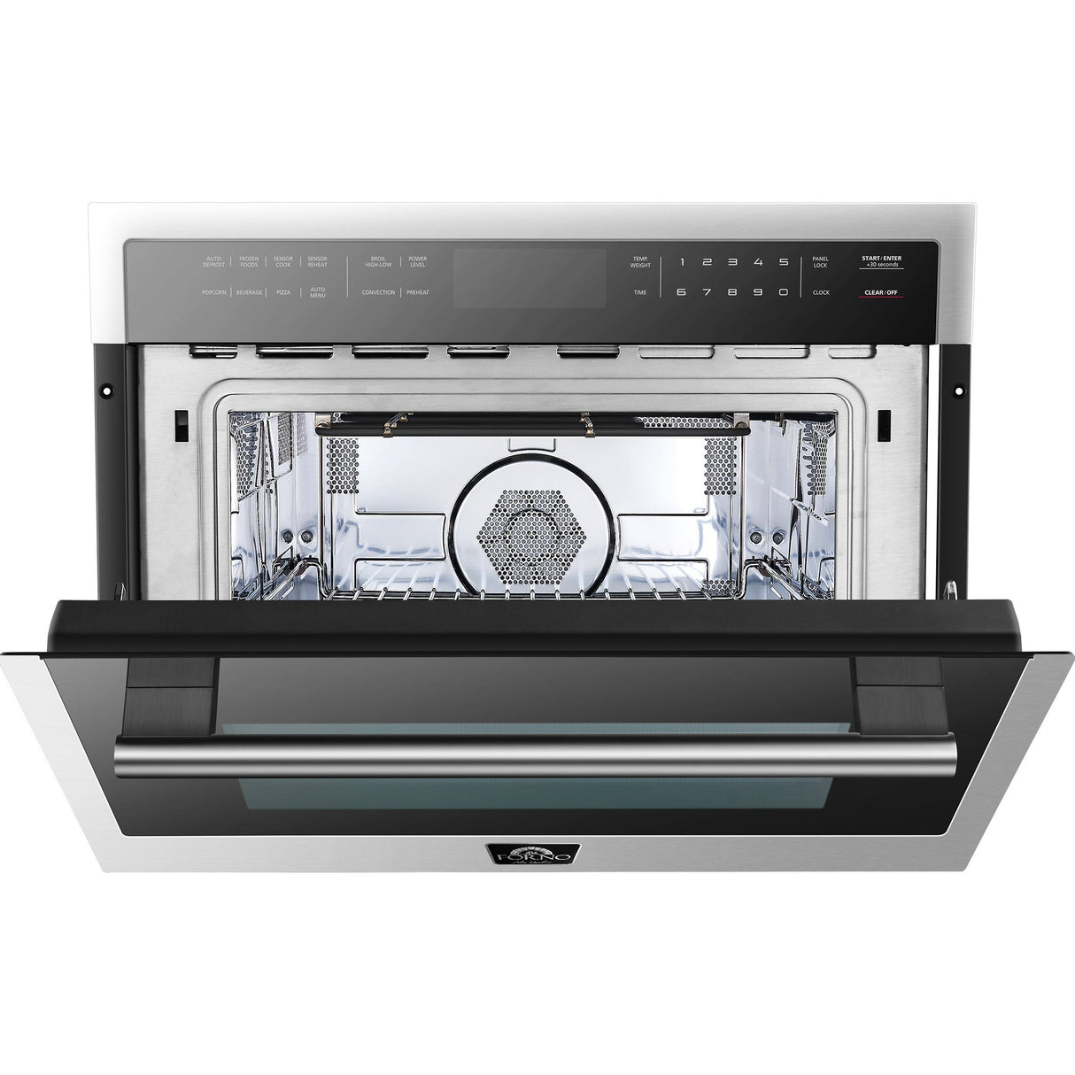 Forno Oliena 24-Inch Compact Oven and 1000 Watt Microwave, 1.6 cu.ft, Convection Oven