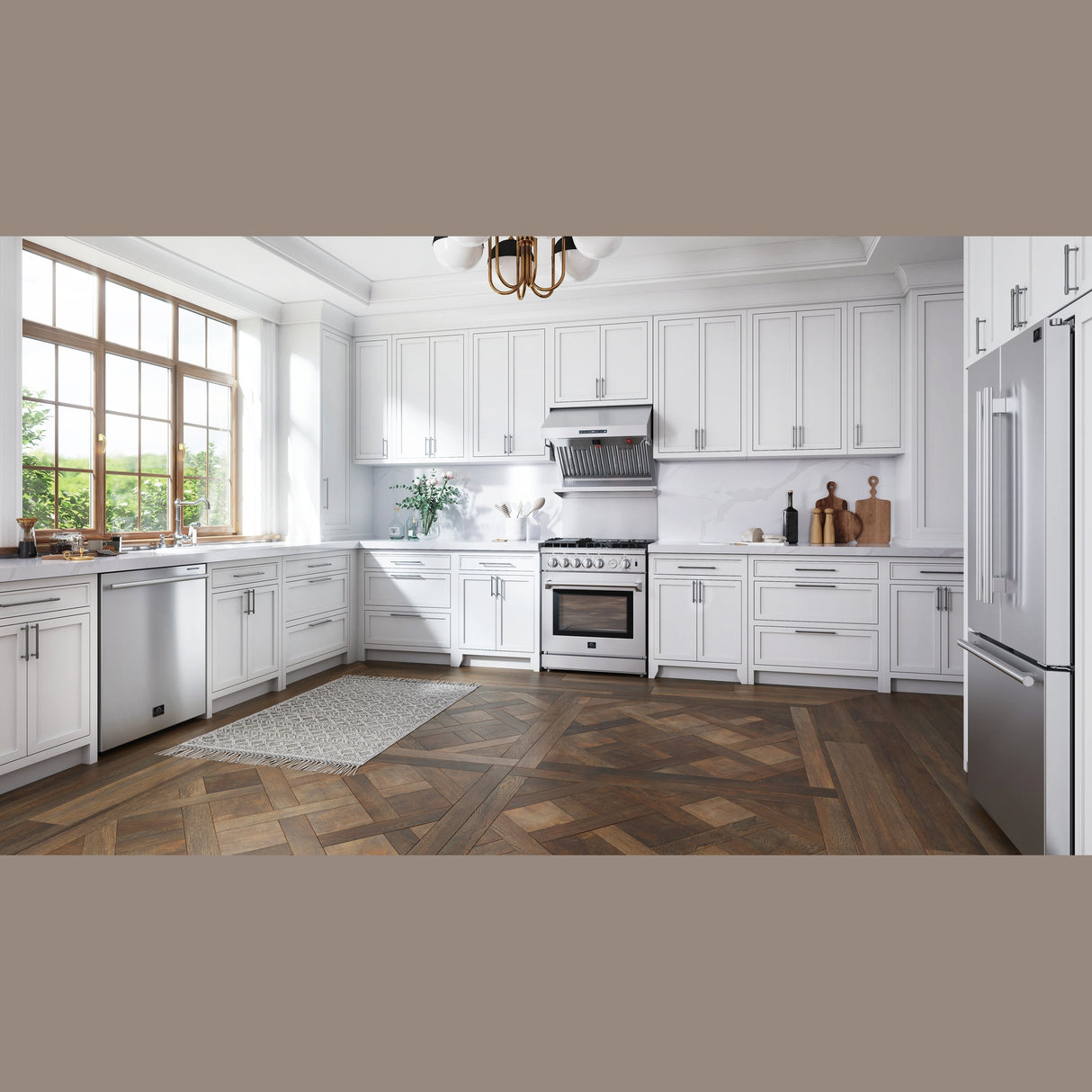 Forno Pozzo 24-Inch Built-In Tall Tub Top Control Dishwasher, Stainless Steel, 49 dBA, ENERGY STAR Certified