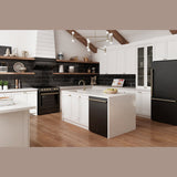 Forno Pozzo 24-Inch Built-In Tall Tub Top Control Dishwasher, Black, 49 dBA, Soil-Sensing Capable, ENERGY STAR